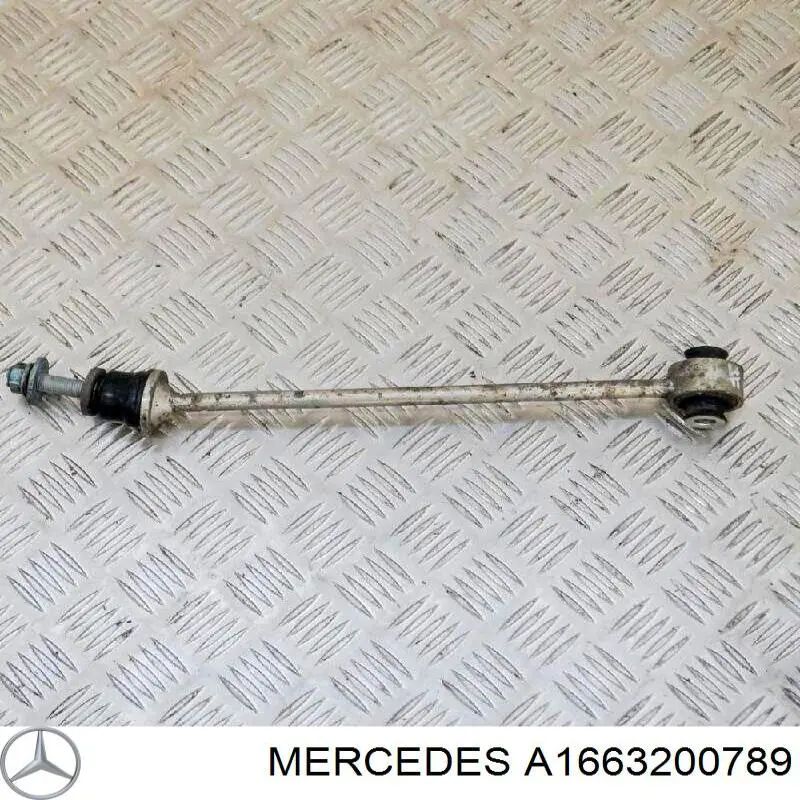 A1663200789 Mercedes barra estabilizadora delantera izquierda