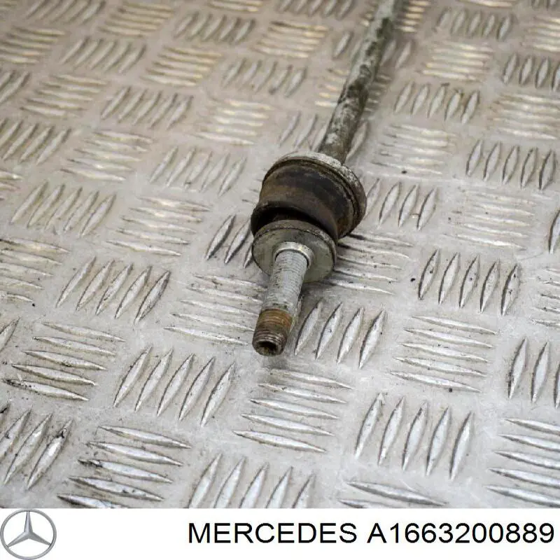 A1663200889 Mercedes barra estabilizadora delantera derecha