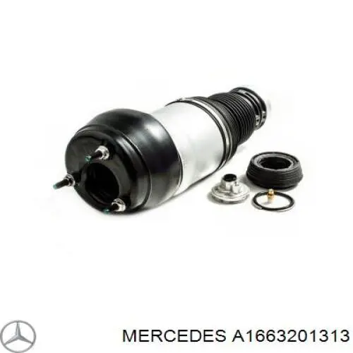 1663206913 Mercedes amortiguador delantero izquierdo