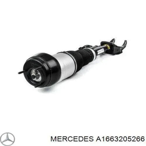 Amortiguador delantero derecho Mercedes A1663205266 precio, desde 458,67 EUR