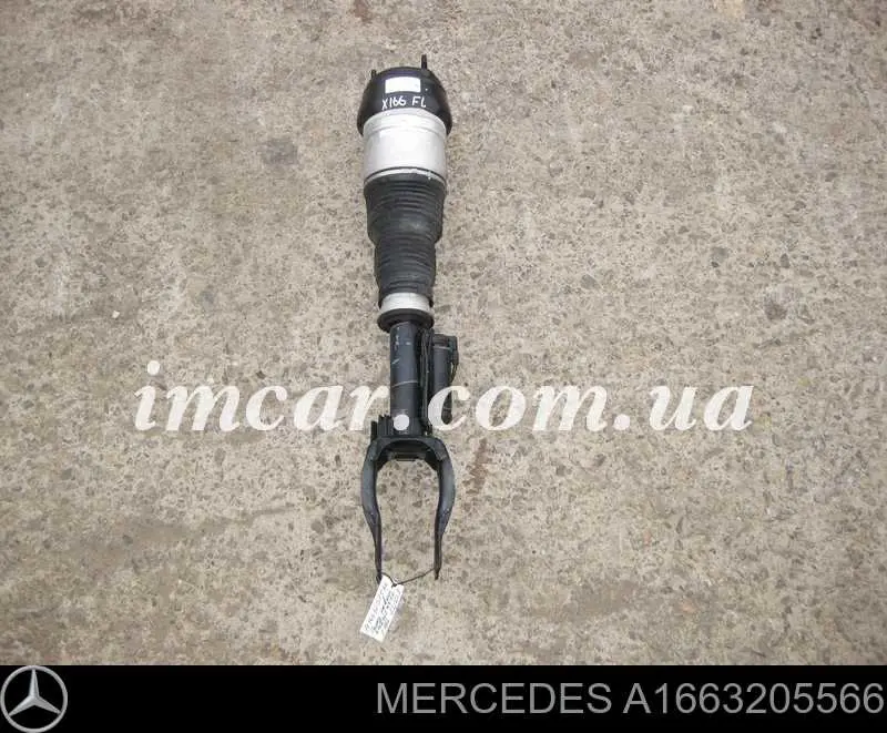 Amortiguador delantero izquierdo Mercedes A1663205566 precio, desde 591,59 EUR