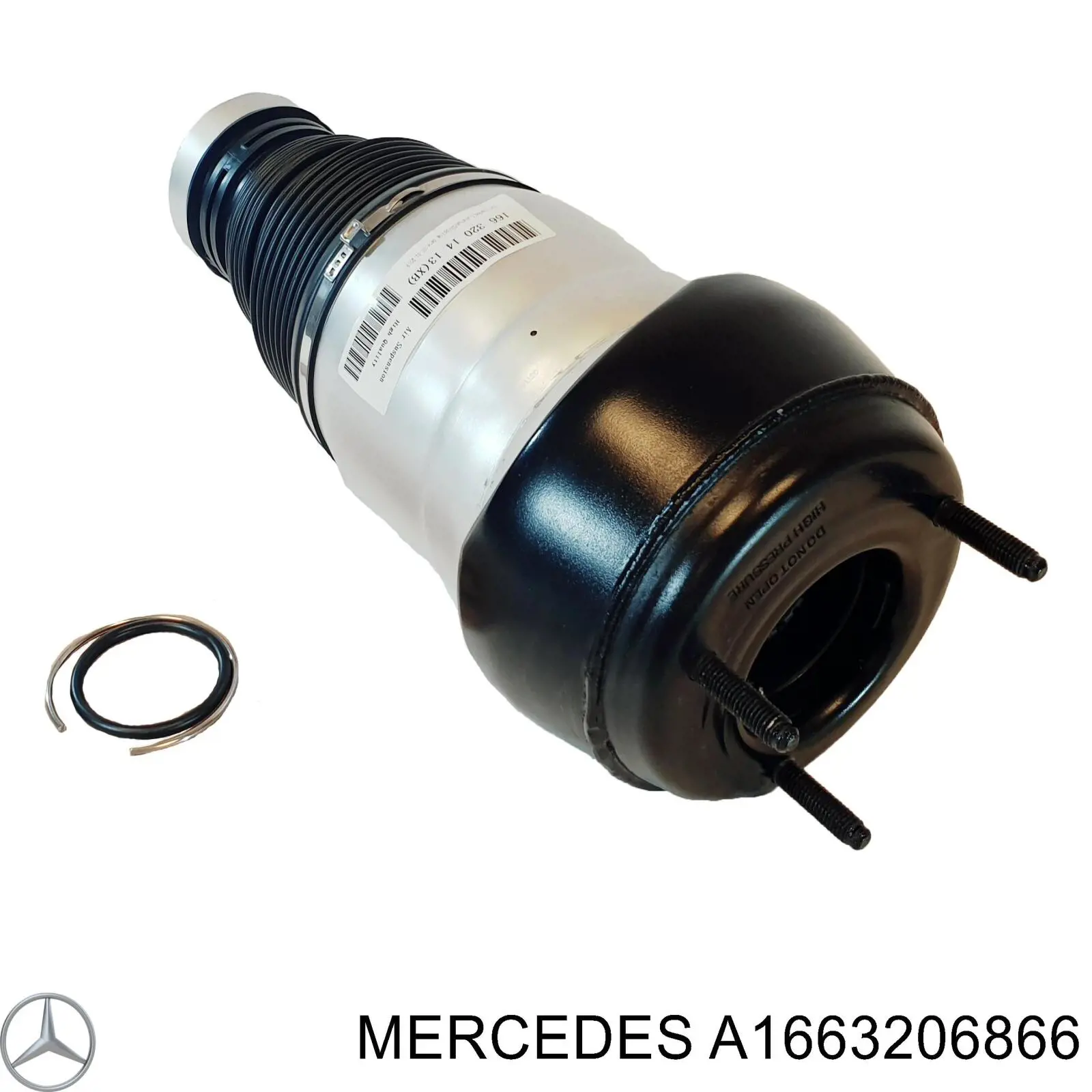 A1663206866 Mercedes amortiguador delantero derecho