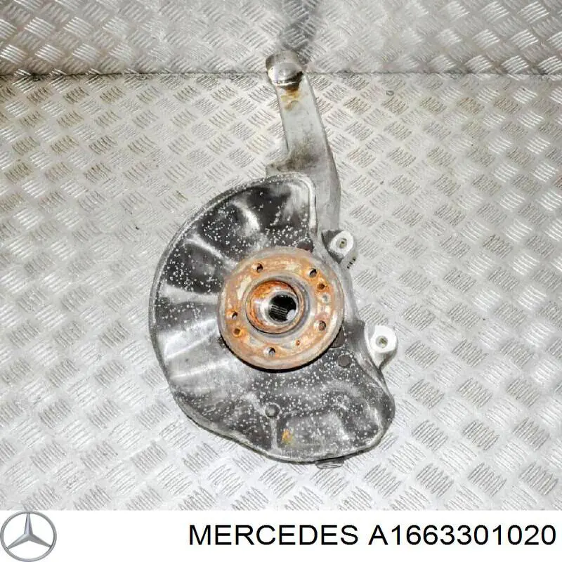 Comprar A1663301020 Mercedes Mangueta delantera derecha