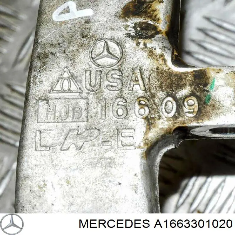 Muñón del eje, soporte de rueda, delantero derecho para Mercedes GL (X166)