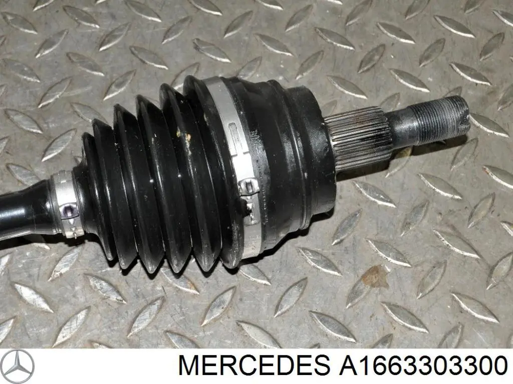 Semieje delantero izquierdo Mercedes A1663303300 precio, desde 223,61 EUR