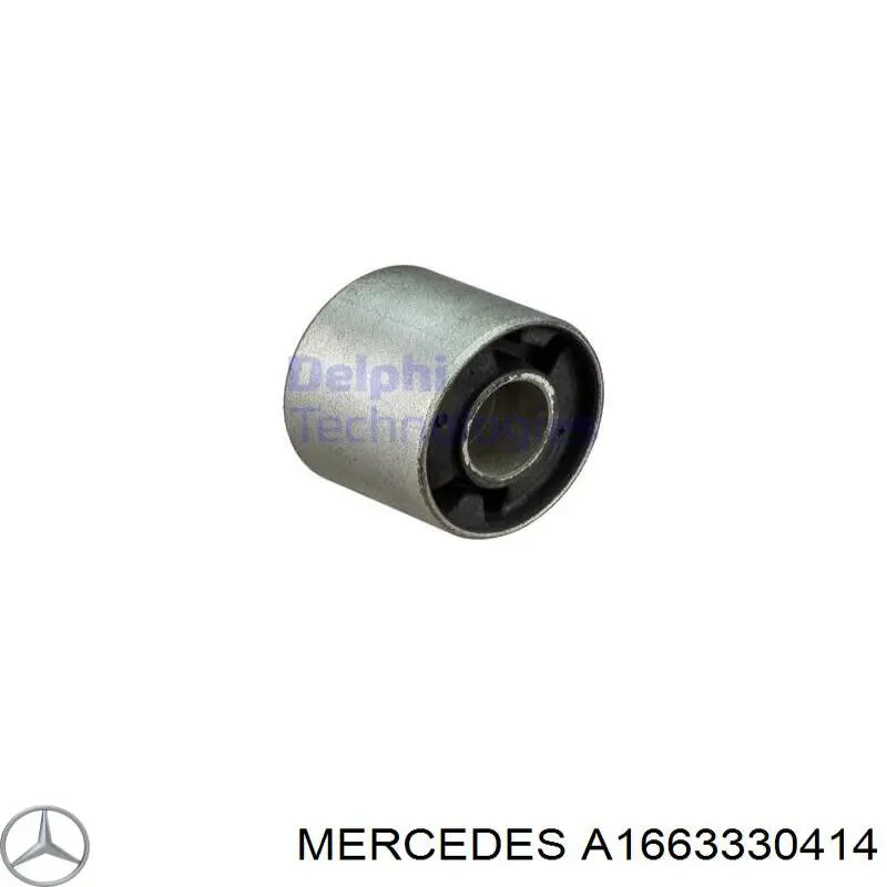 A1663330414 Mercedes silentblock de suspensión delantero inferior
