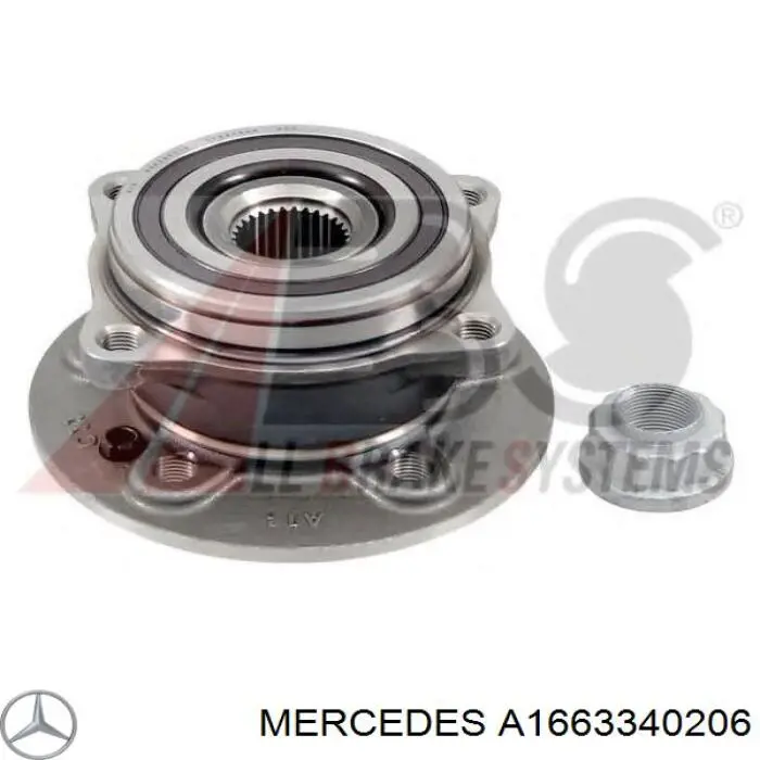 Comprar A1663340206 Mercedes Bujes de ruedas