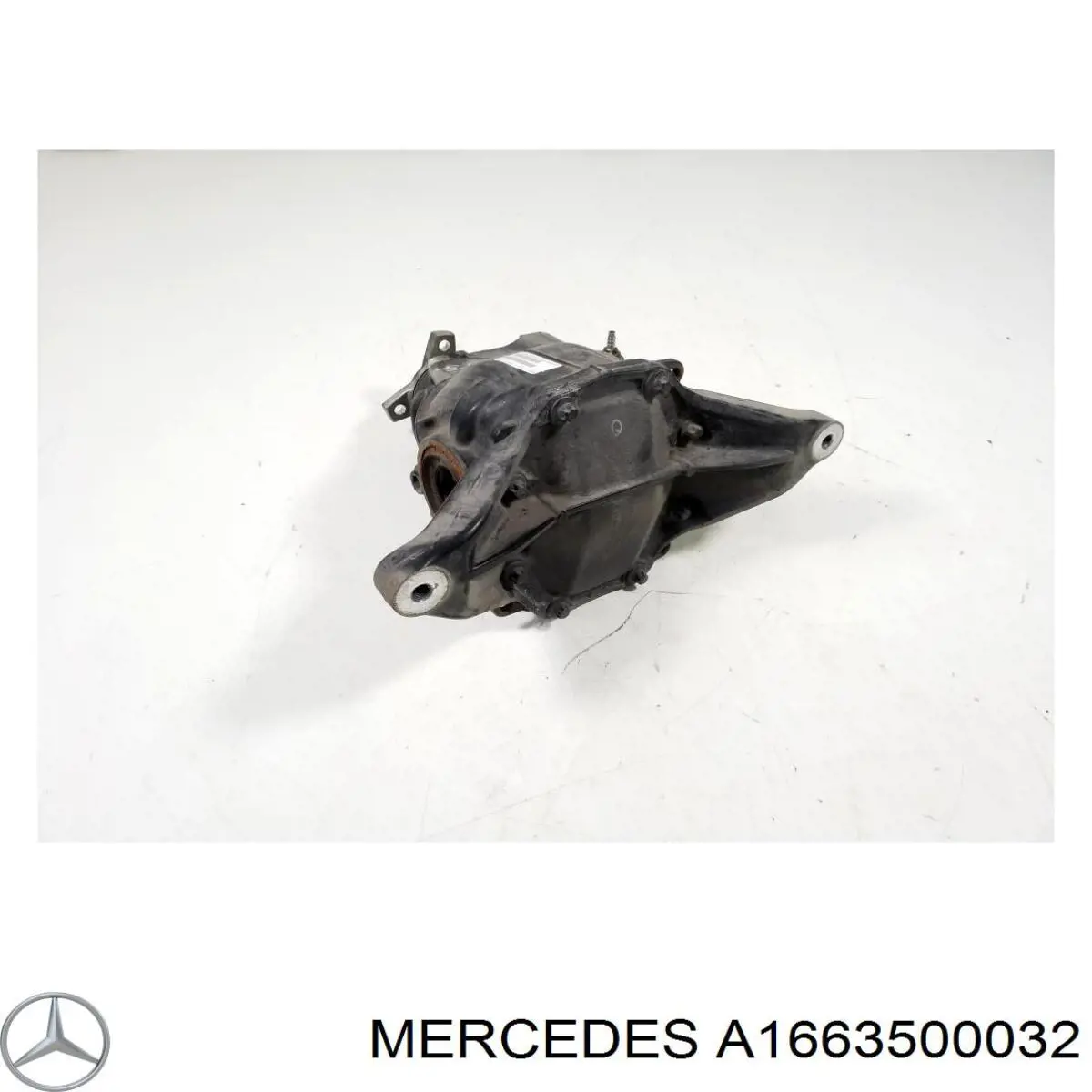 A1663500032 Mercedes subchasis trasero soporte motor