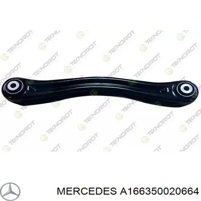 A166350020664 Mercedes brazo suspension trasero superior derecho