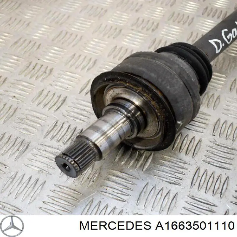 Palier trasero Mercedes A1663501110 precio, desde 197,47 EUR
