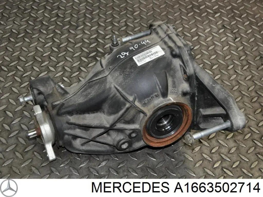 Eje trasero completo para Mercedes ML/GLE (W166)