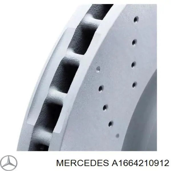 Frenos delanteros Mercedes A1664210912 precio, desde 93,37 EUR