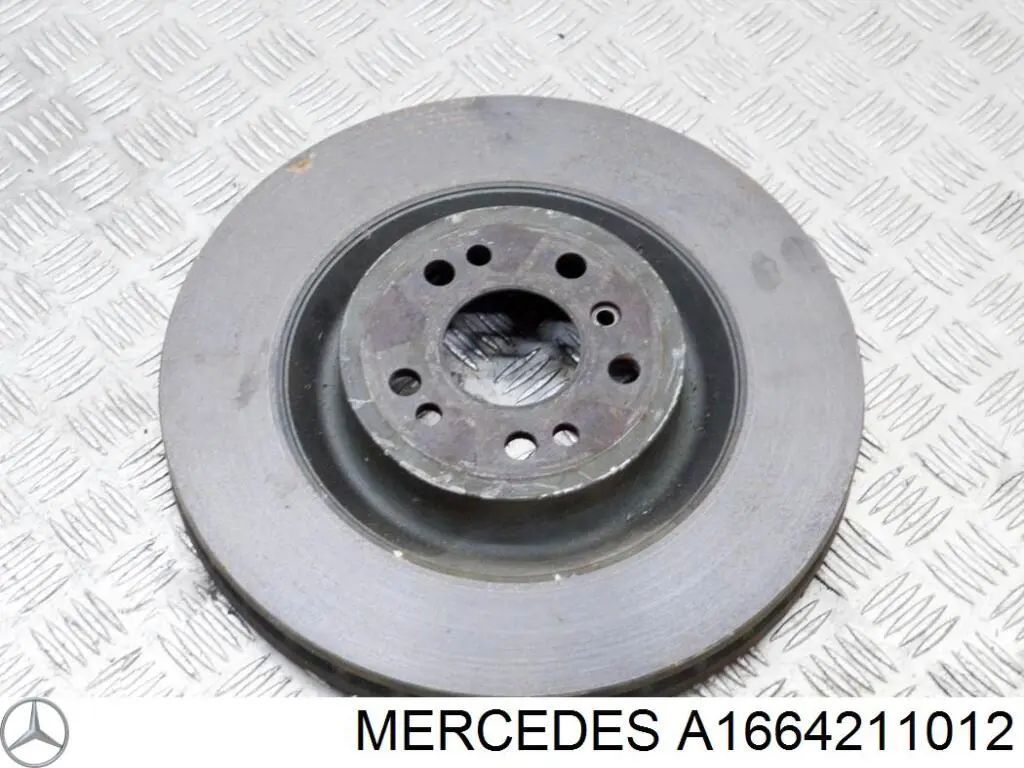 Comprar A1664211012 Mercedes Freno de disco delantero