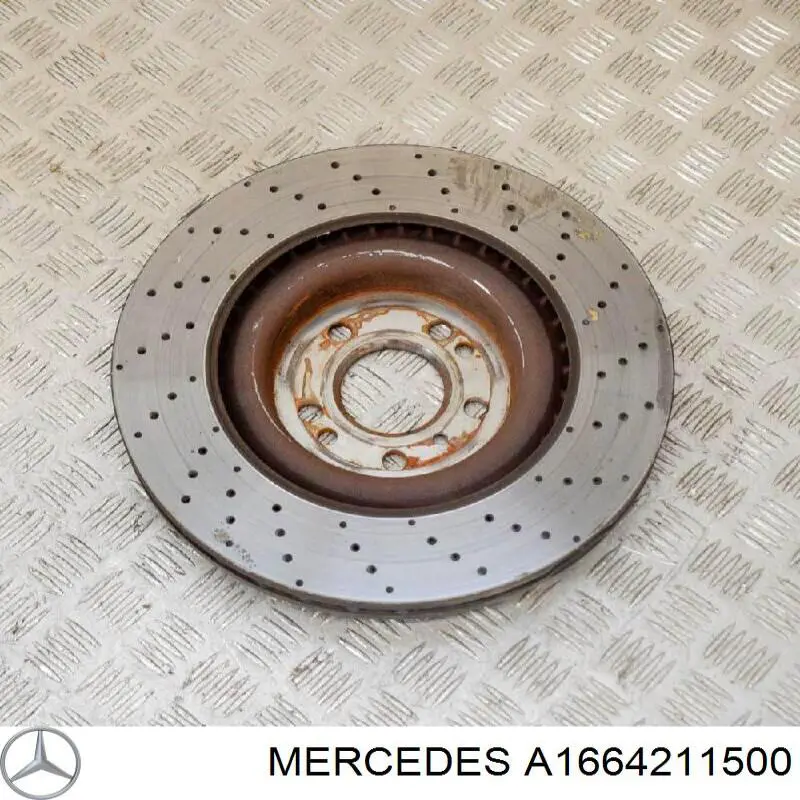 Comprar A1664211500 Mercedes Freno de disco delantero
