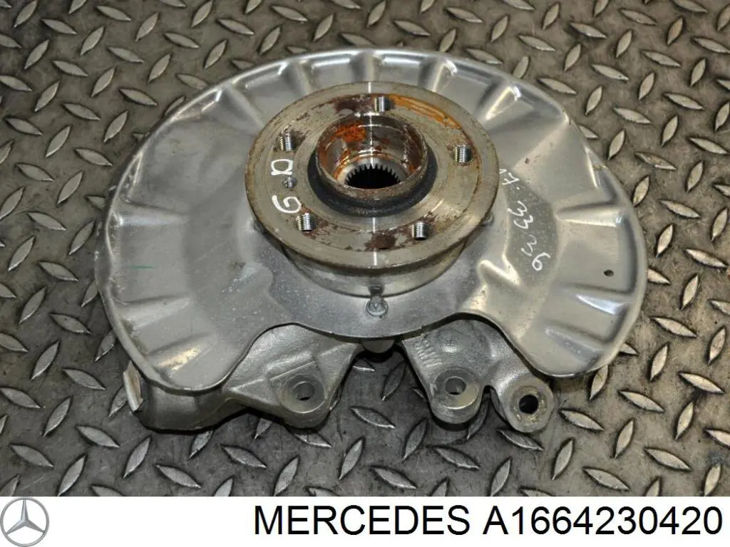 Protector de disco de freno trasero derecho Mercedes A1664230420 precio, desde 35,06 EUR
