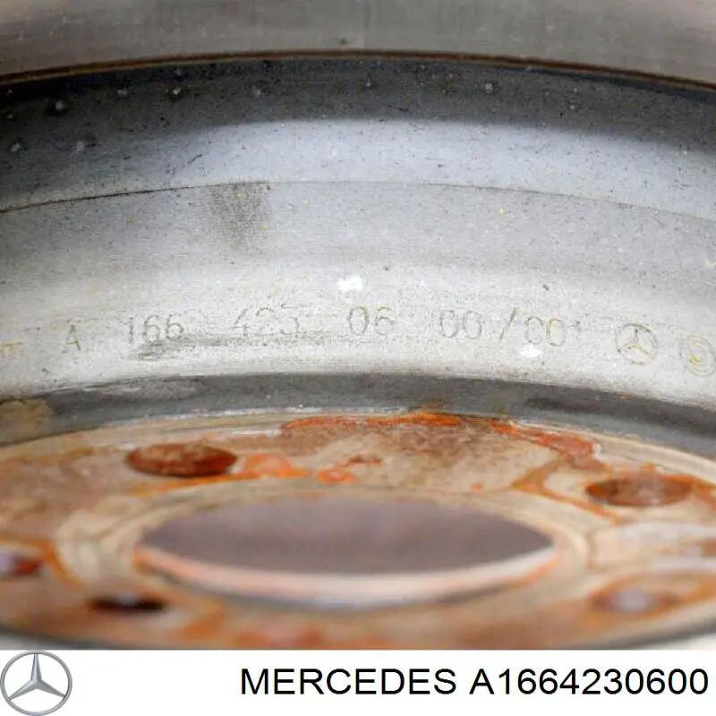 Comprar A1664230600 Mercedes Disco de freno trasero