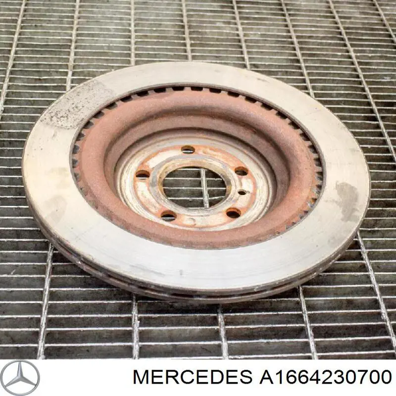 Comprar A1664230700 Mercedes Disco de freno trasero