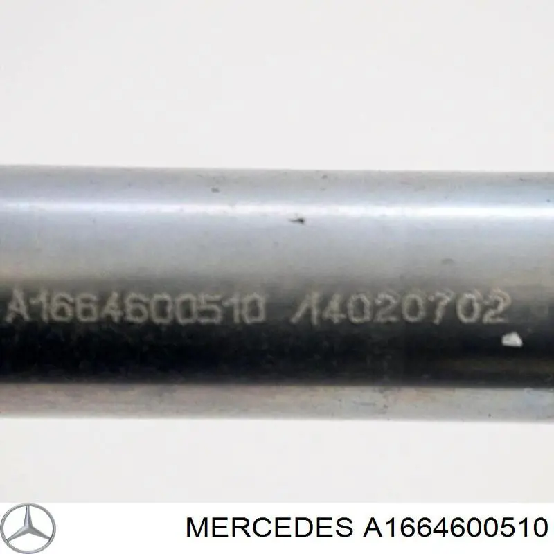 A1664600510 Mercedes columna de dirección inferior