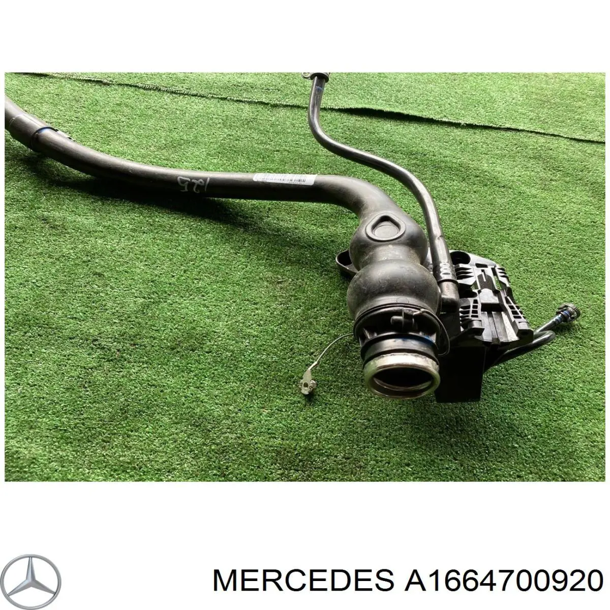 A1664700920 Mercedes Boca de llenado del depósito de combustible