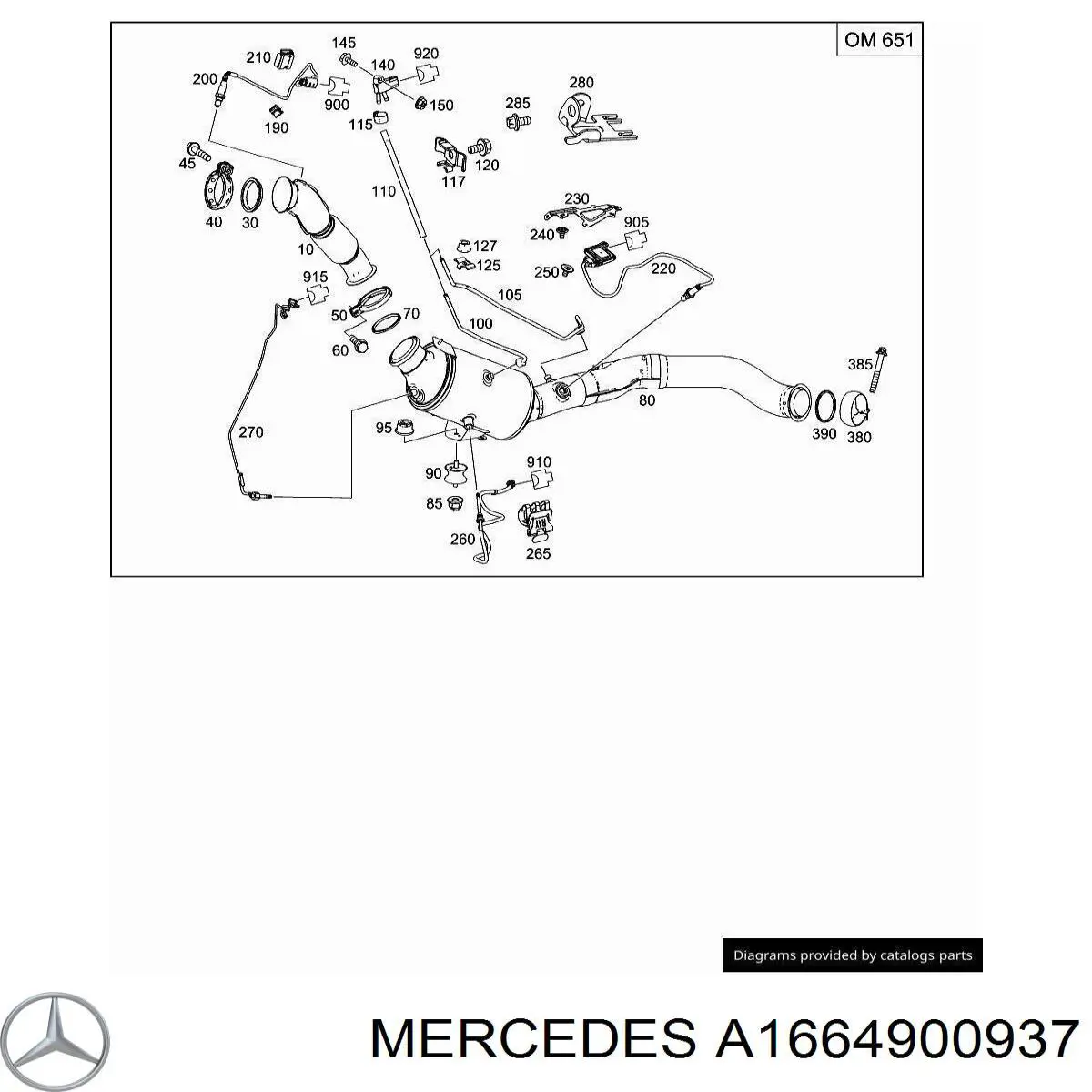  Mercedes A1664900937 precio, desde 37,81 EUR