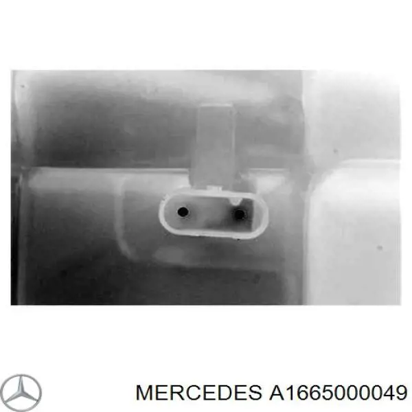A1665000049 Mercedes vaso de expansión