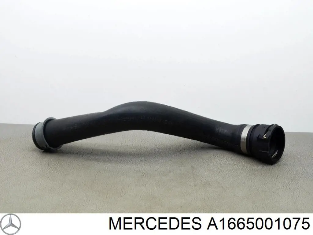1665001075 Mercedes tubería de radiador arriba