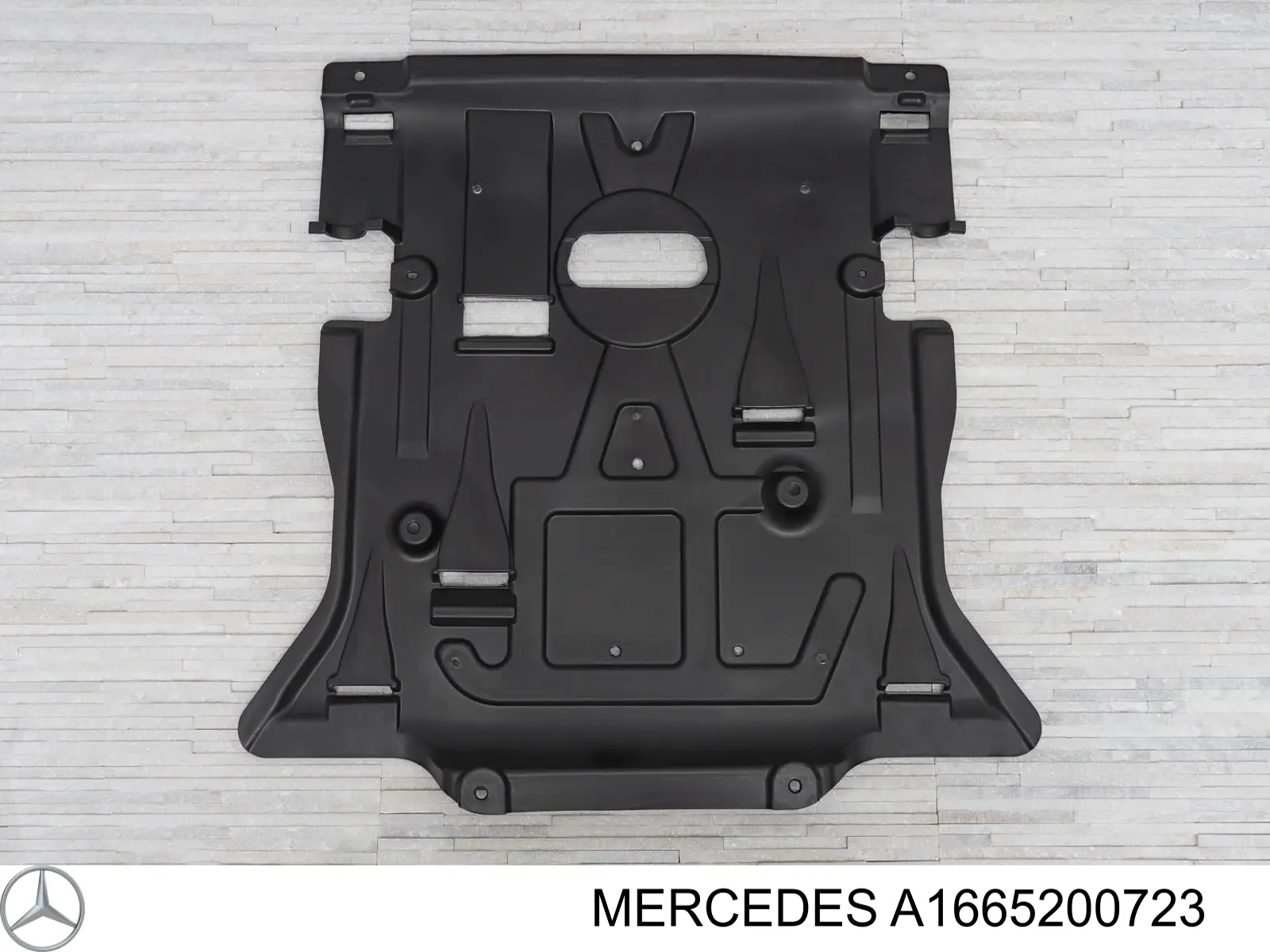Protección delantera del motor BF0136140002 Bapmic