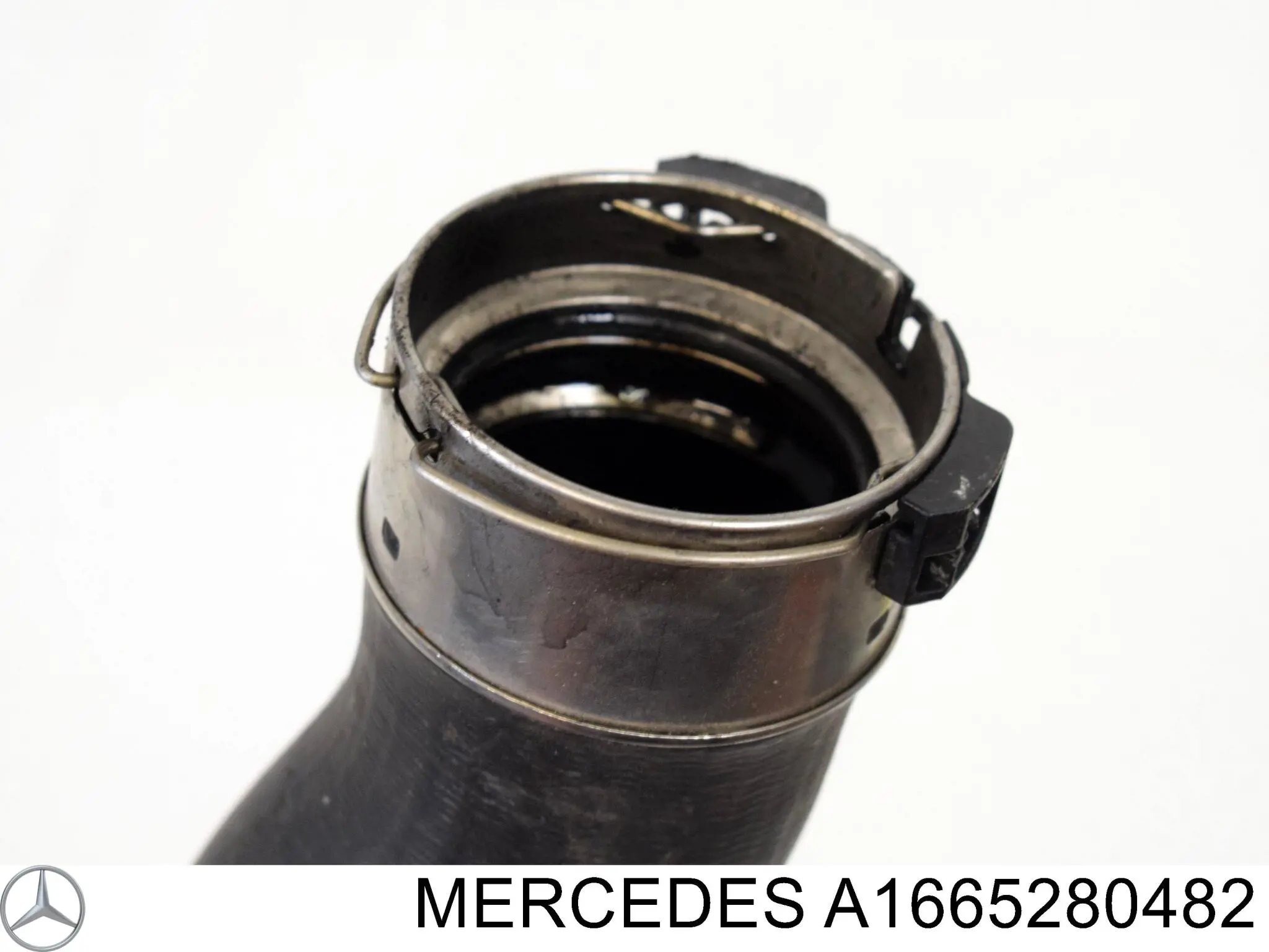 Tubo flexible de aire de sobrealimentación derecho para Mercedes ML/GLE (W166)