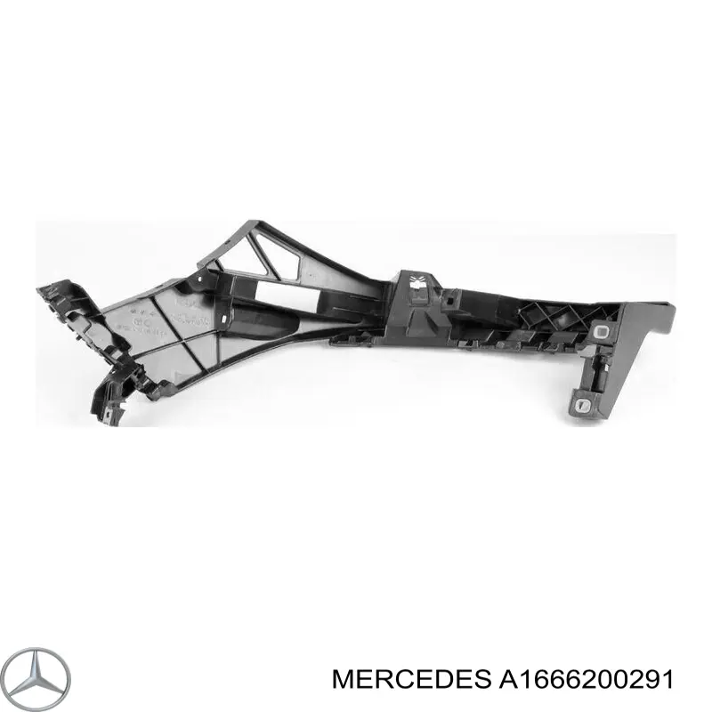 Comprar A1666200291 Mercedes Soporte derecho del radiador (panel de montaje para faros)