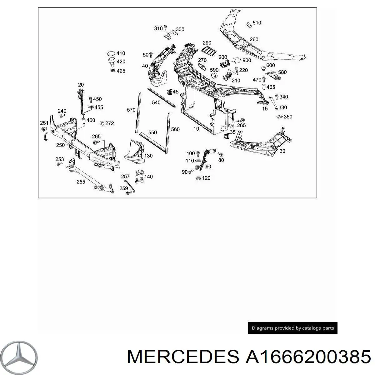 A1666200385 Mercedes