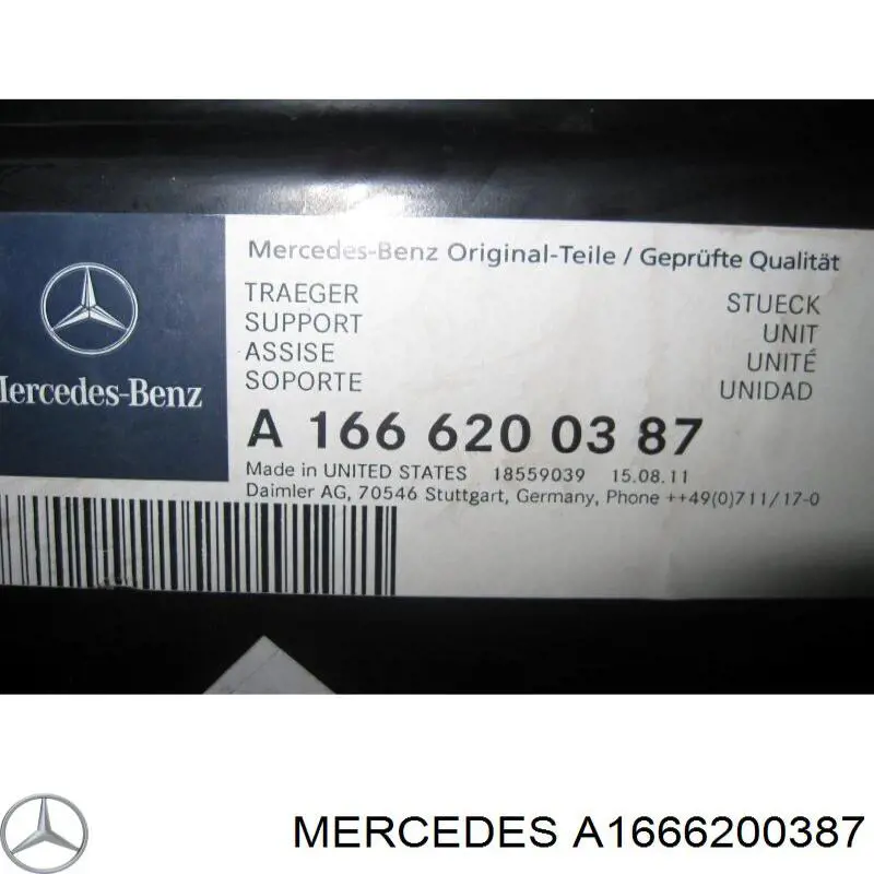 A1666200334 Mercedes 