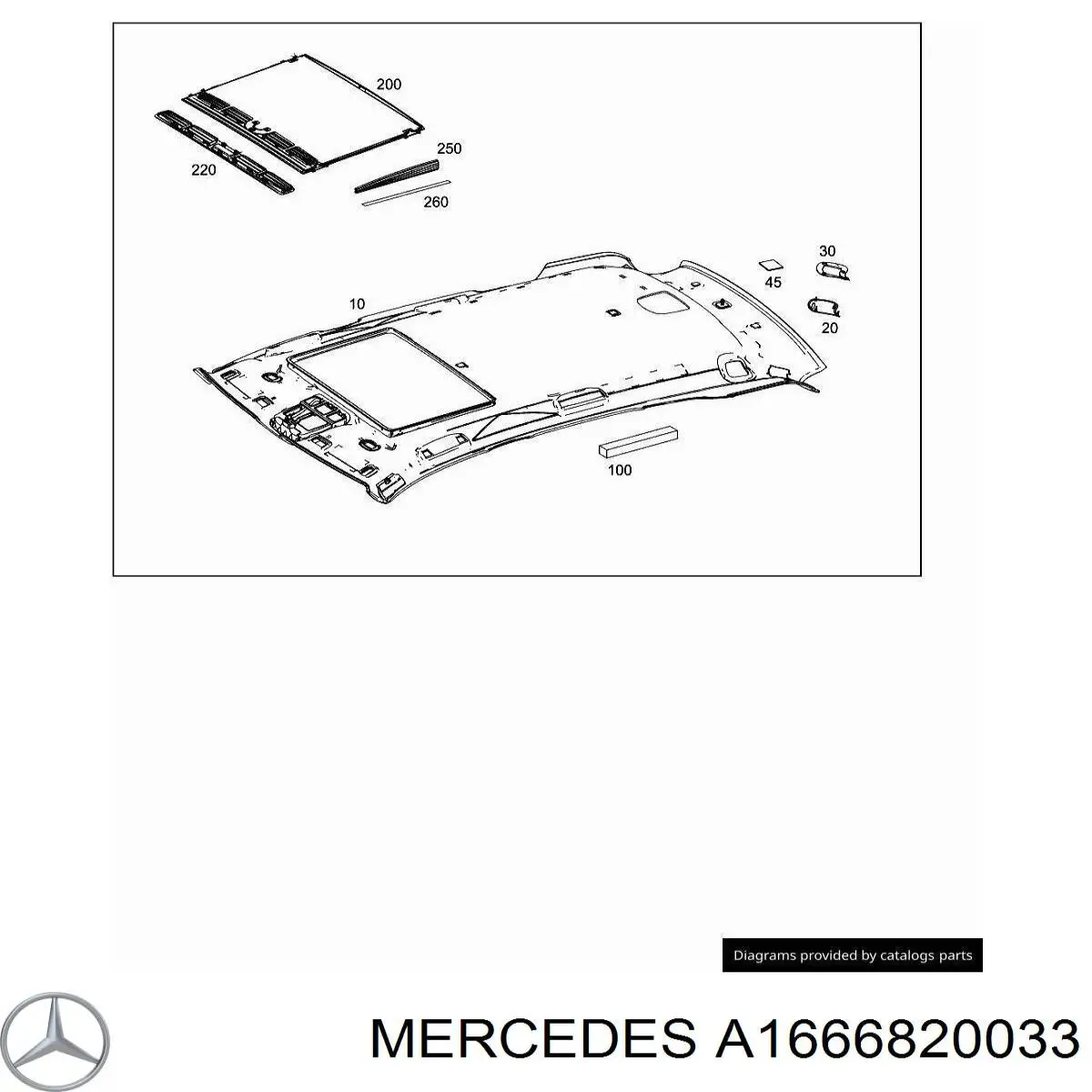 A1666820033 Mercedes 