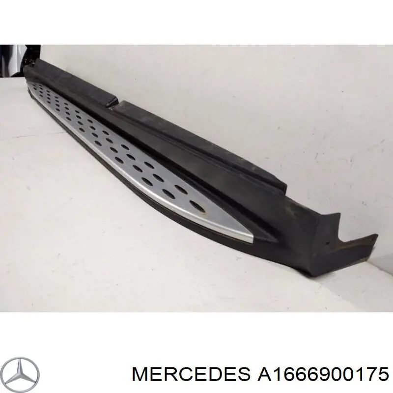 A1666900175 Mercedes estribo izquierdo