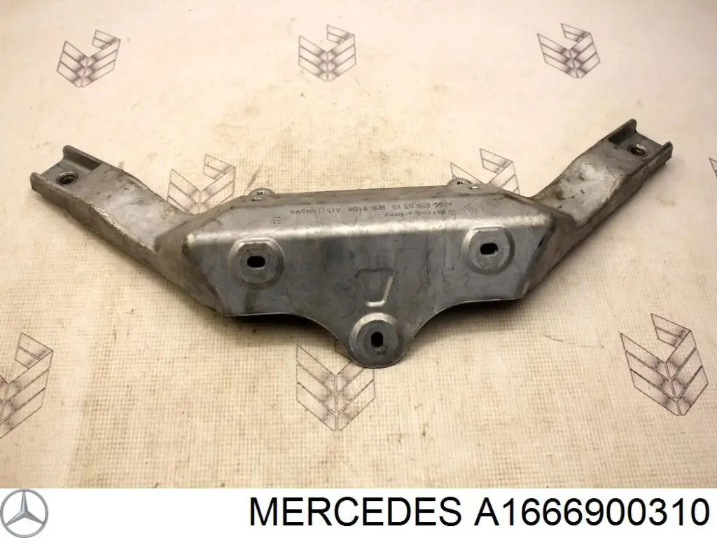 Riel de techo derecho A1666900310 Mercedes