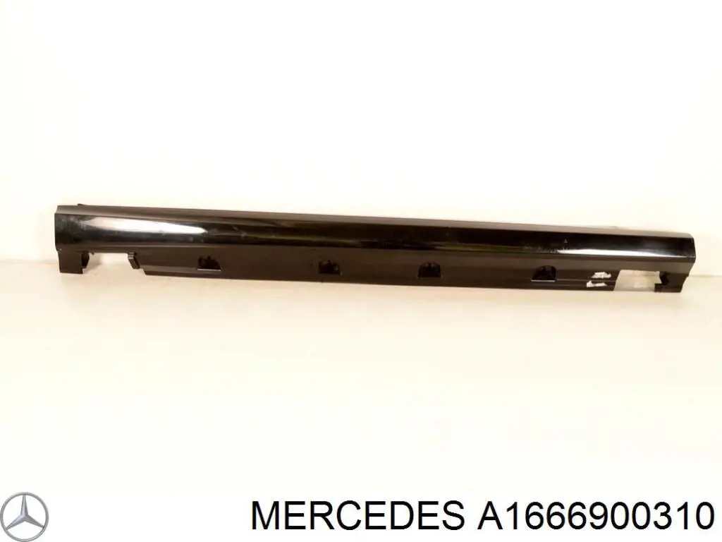 A1666900310 Mercedes Riel de techo derecho