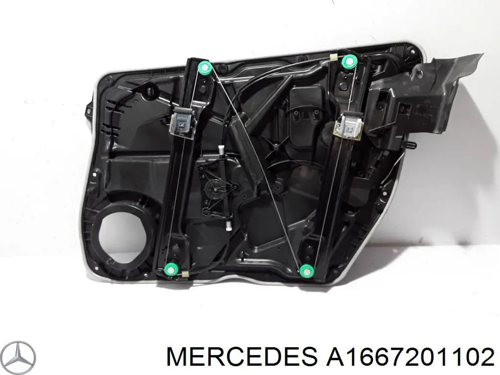 Mecanismo alzacristales, puerta delantera izquierda para Mercedes ML/GLE (W166)