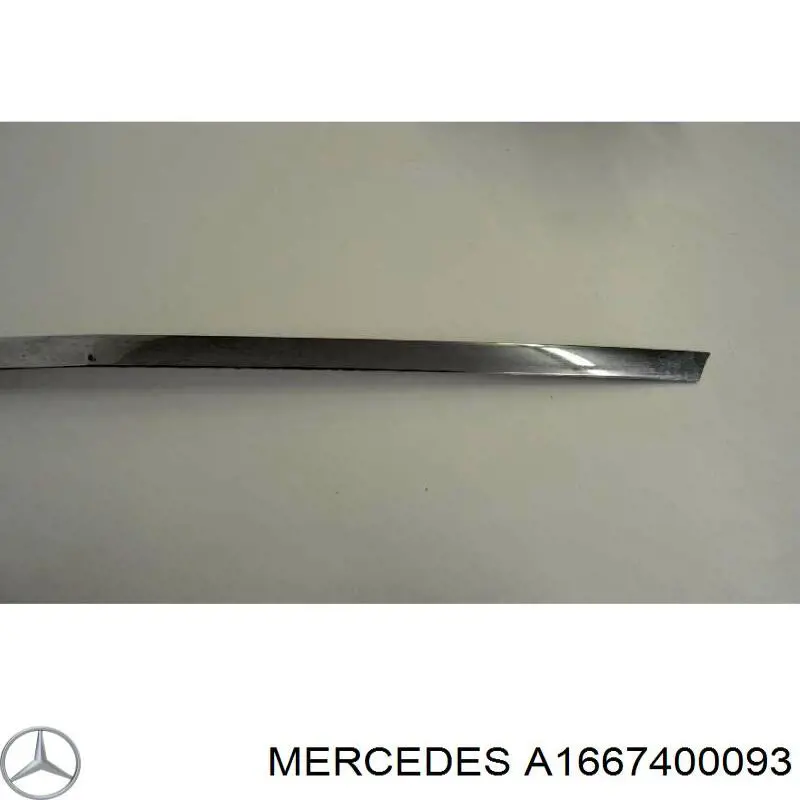 Comprar A1667400093 Mercedes Moldura de tapa de maletero