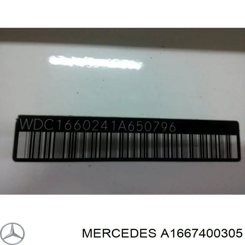 Puerta de maletero Mercedes A1667400305