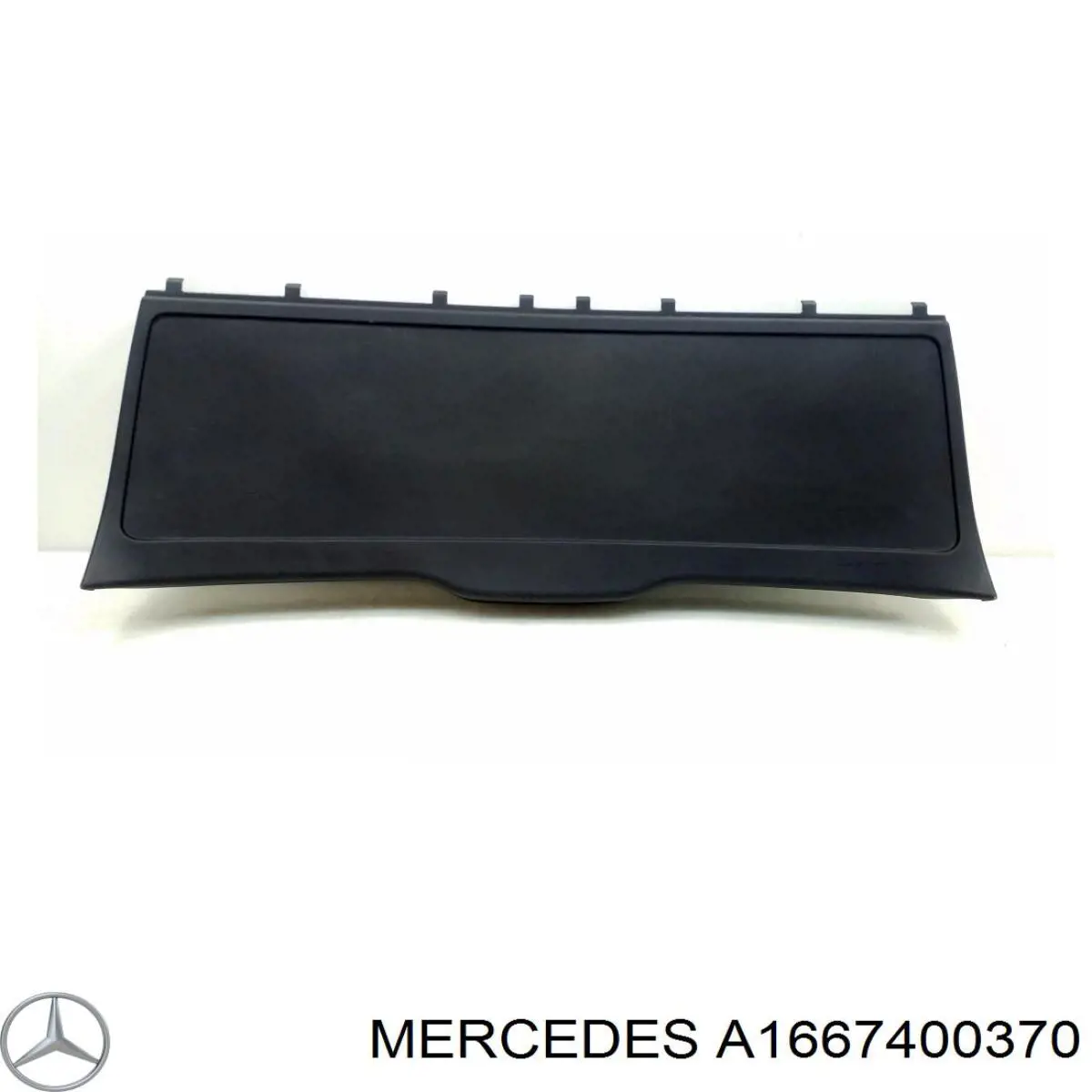 A1667400370 Mercedes Revestimiento de tapa de maletero