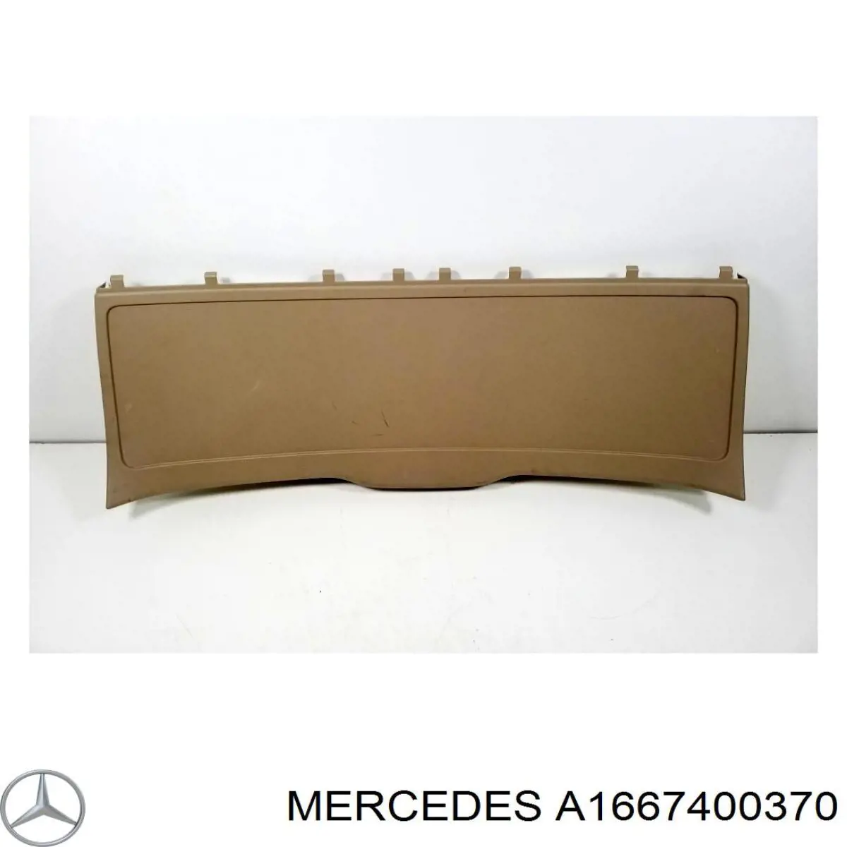 Comprar A1667400370 Mercedes Revestimiento de tapa de maletero