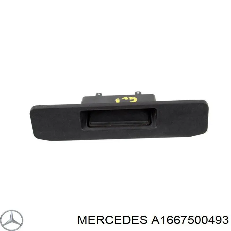 A1667500493 Mercedes tirador de puerta de maletero exterior