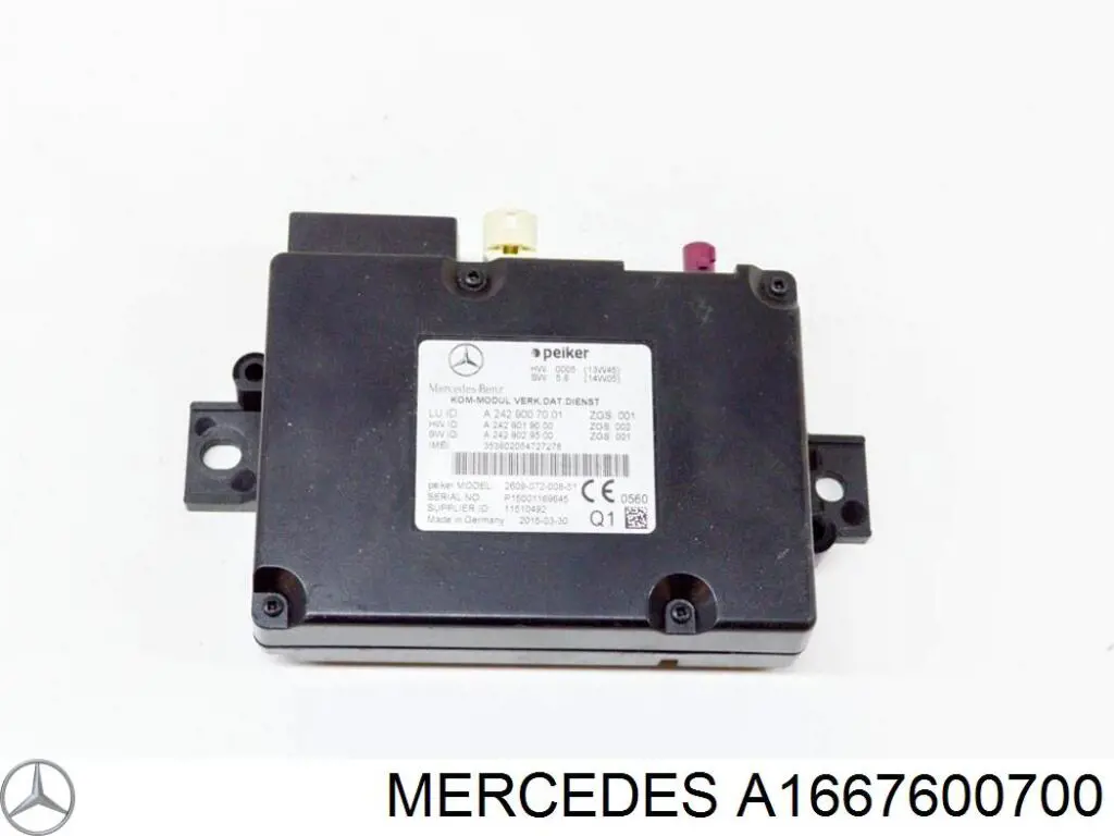 Comprar A1667600700 Mercedes Cerradura de puerta lateral