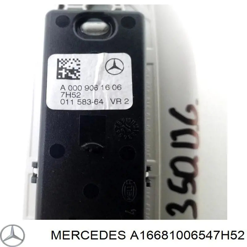 Asa de techo Mercedes A16681006547H52 precio, desde 32,83 EUR