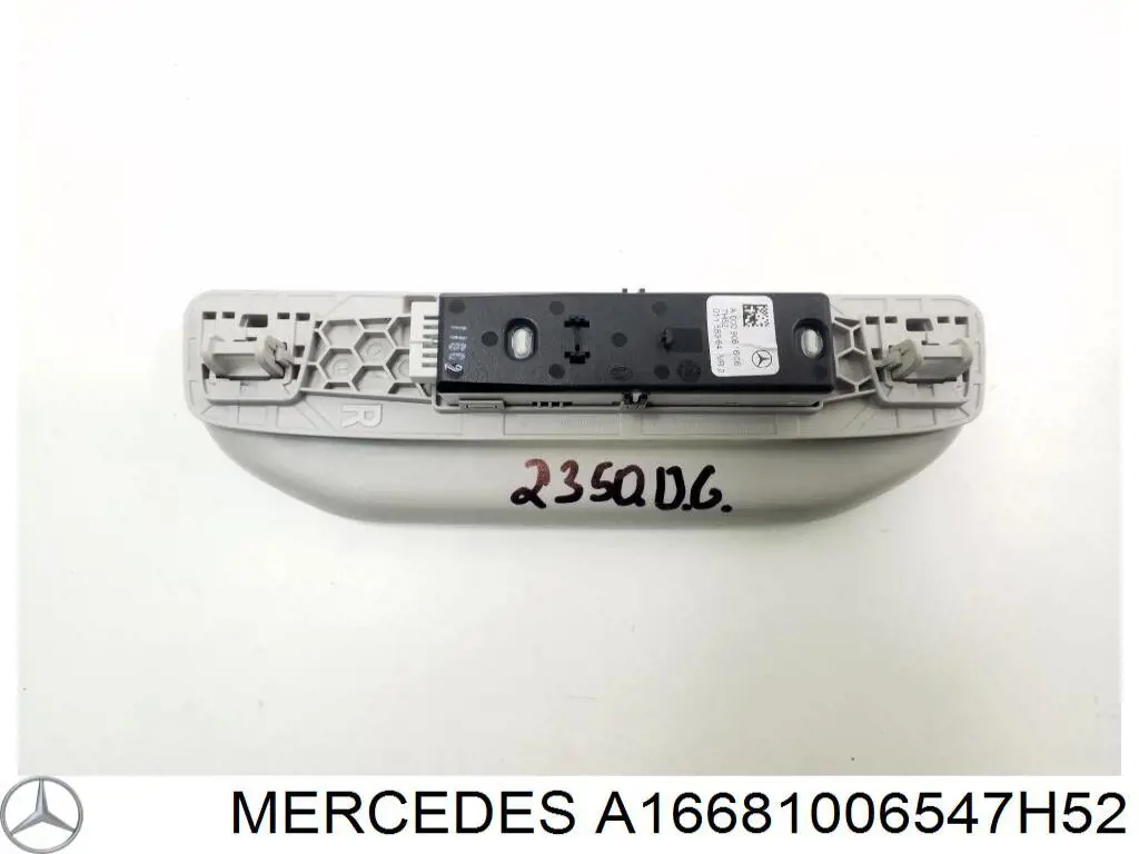 A16681006547H52 Mercedes Asa de techo