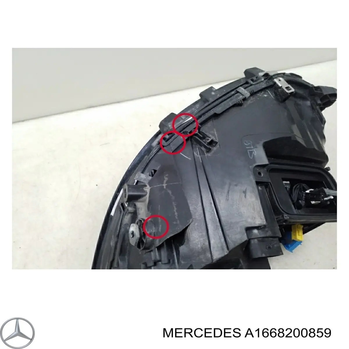 Faro derecho Mercedes A1668200859 precio, desde 101,22 EUR