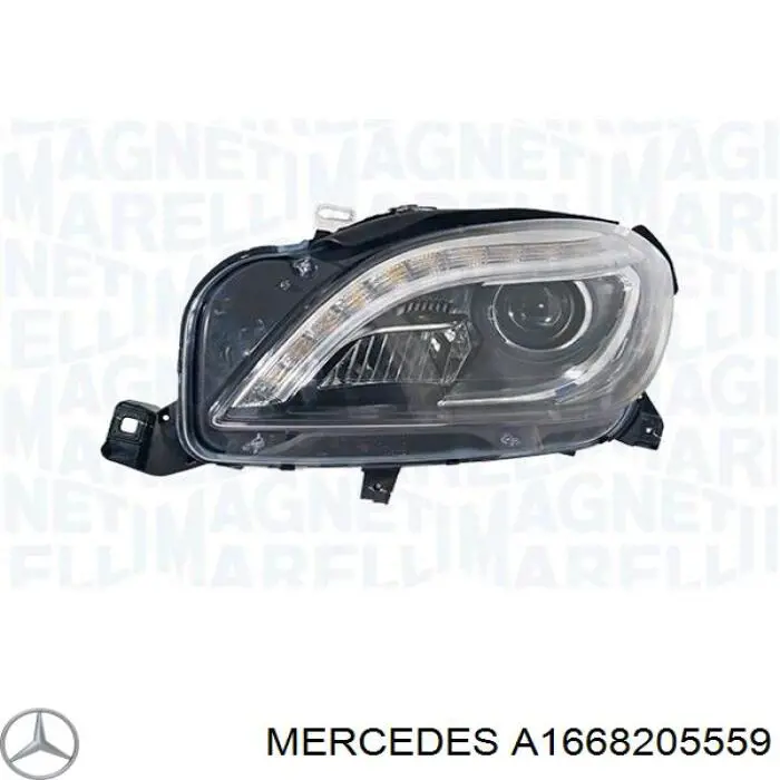 Comprar A1668205559 Mercedes Faro derecho