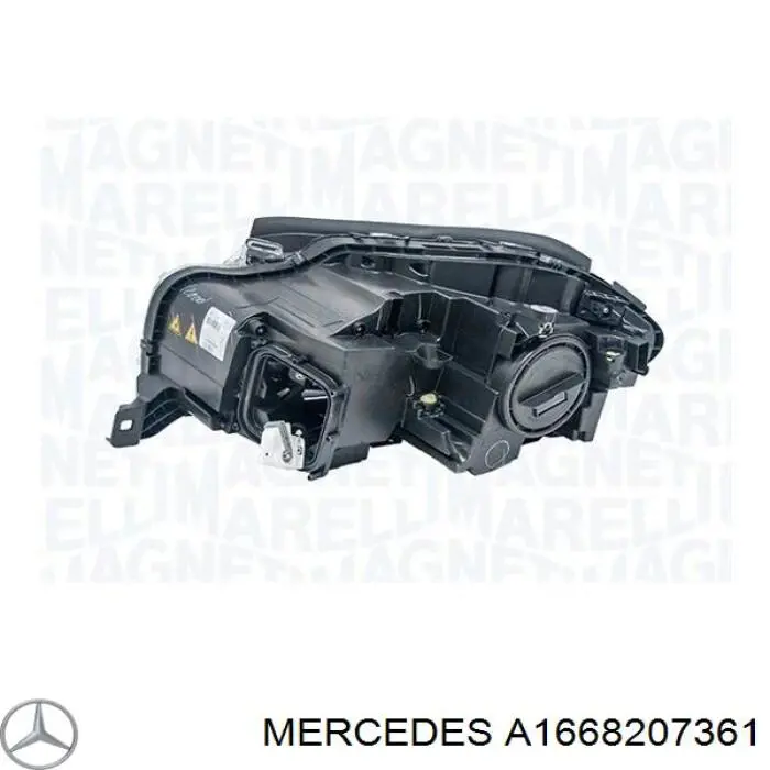 Faros delanteros Mercedes GL 