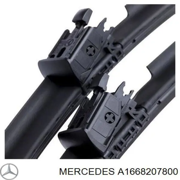 A1668207800 Mercedes Escobillas Limpiaparabrisas delanteras