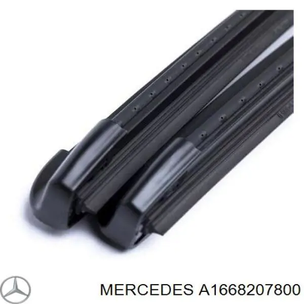 Escobillas delanteras Mercedes A1668207800 precio, desde 156,37 EUR