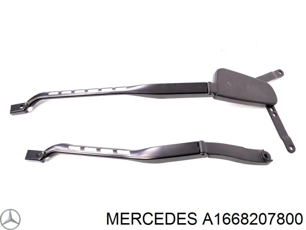 Comprar A1668207800 Mercedes Juego de escobillas de luna delantera, 2 piezas